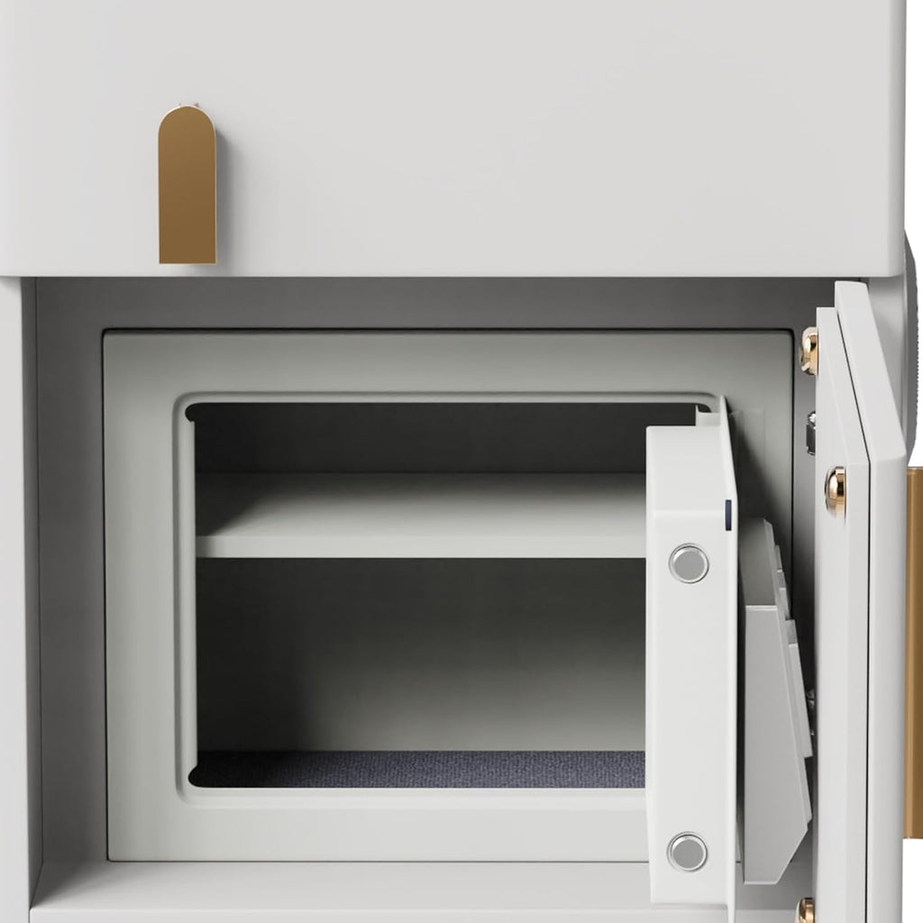 LED Nightstand with Wireless Charging