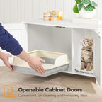Hidden Litter Box Cabinet