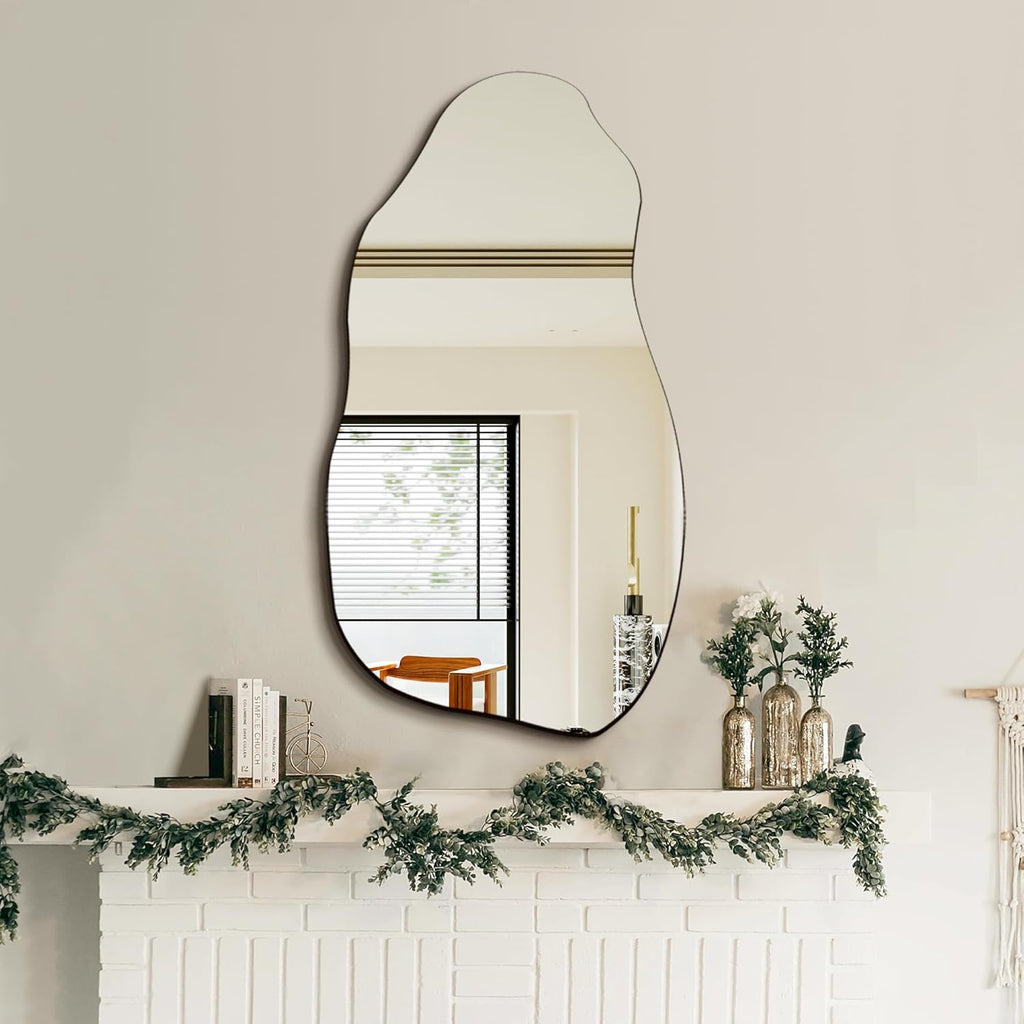 Abstract Irregular Wall Mirror