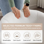 Bouclé Swivel Accent Chair