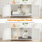 Hidden Litter Box Cabinet