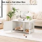 Hidden Litter Box Cabinet