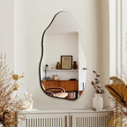Abstract Irregular Wall Mirror